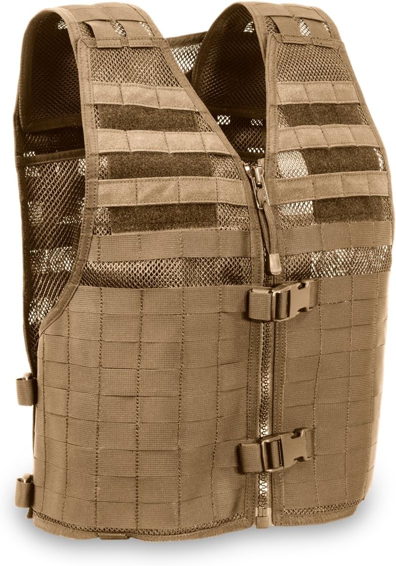 MVP010101-T Unisex MVP Evolve Tactical Vest, Coyote Tan