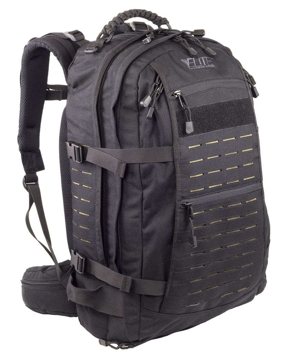 7710-B-H Unisex Mission Pack with Reservoir, Black