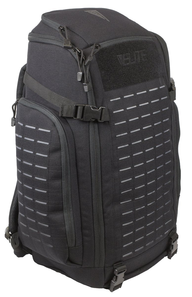 7735-B Unisex Tenacity-72 Three Day Support & Specialization Backpack, Black