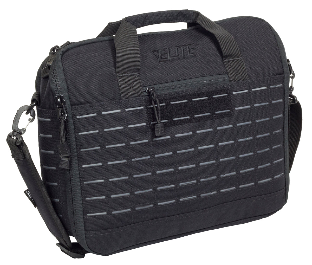 8055-B Unisex Envoy EDC Concealment Messenger Bag, Black