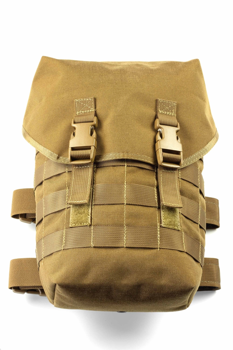 MMC251-T Unisex Can-Ready Gas Mask Pouch, Coyote Tan