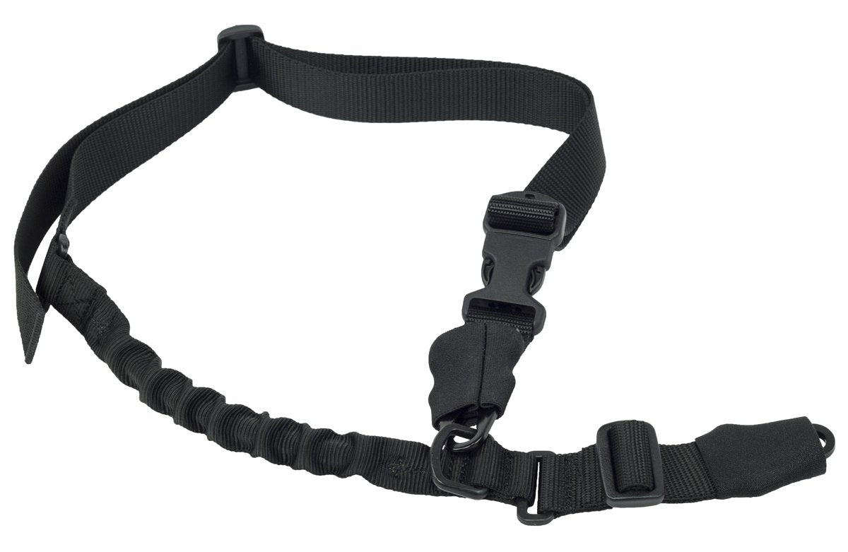 5001-B Unisex Shift 2-to-1 Point Tactical Bungee Sling, Black