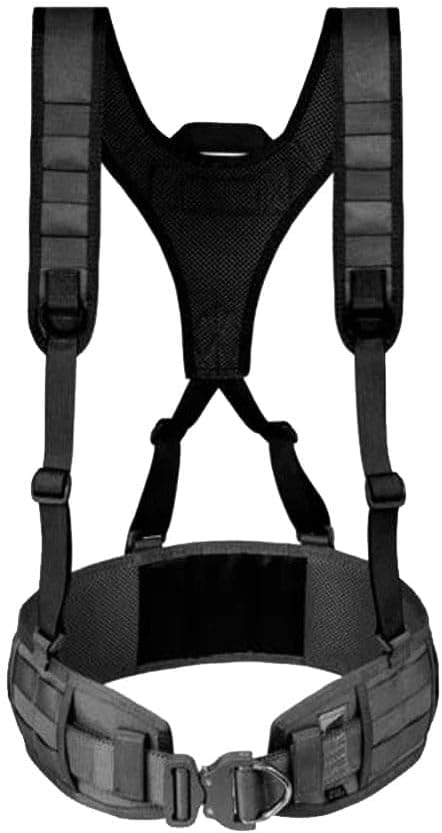 3035-B Unisex Lightweight Battle Belt Harness, Black