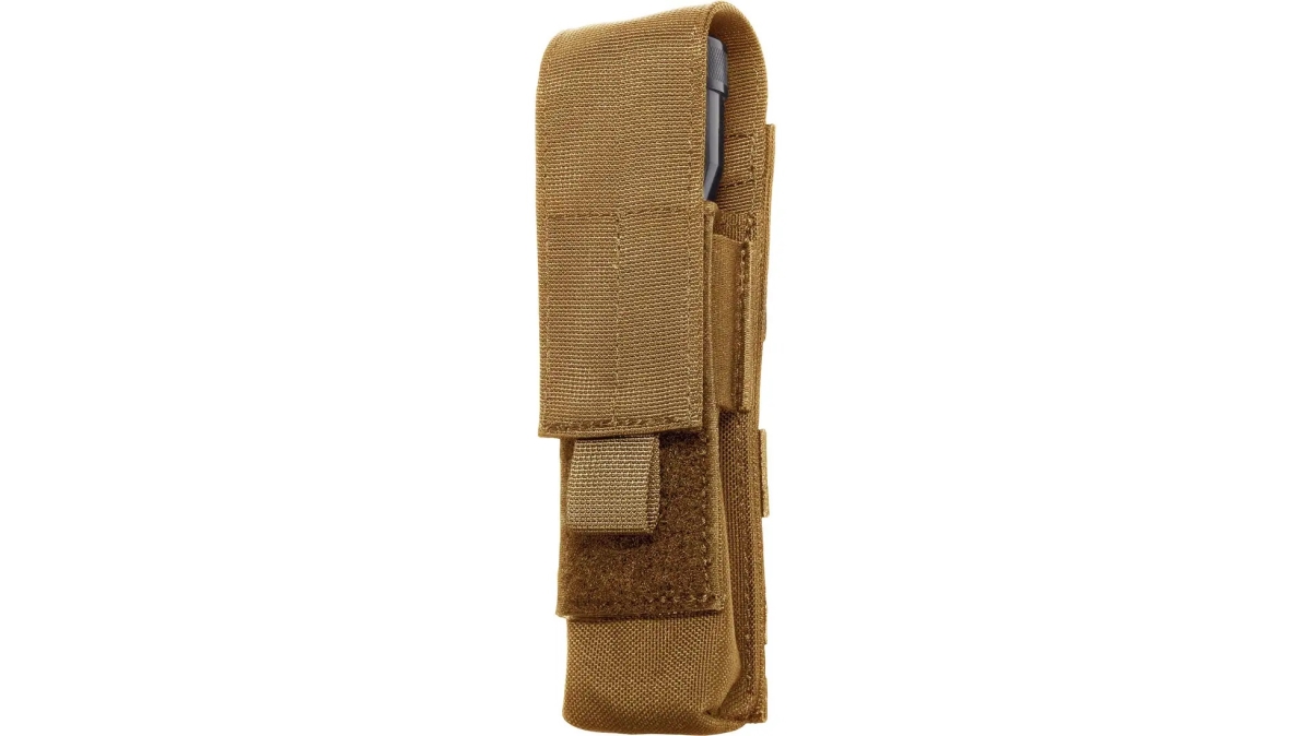 ME131-T Unisex Molle Flashlight Pouch, Coyote Tan