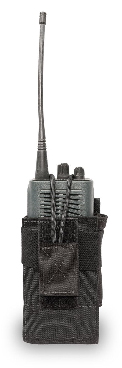 ME140-B Unisex Molle Radio Pouch, Black