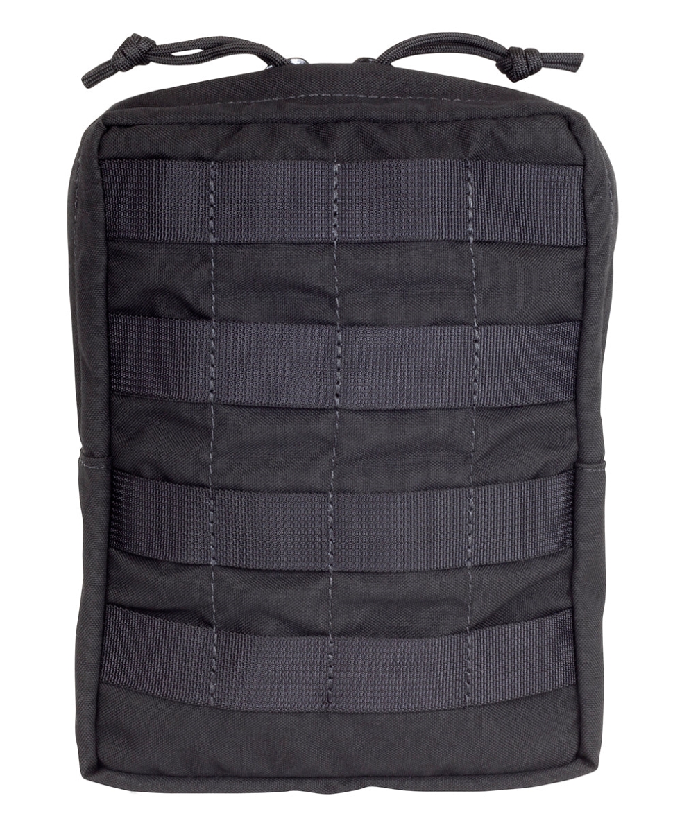 Elite Survival Systems General Utility Admin MOLLE Pouch - Black - Medium