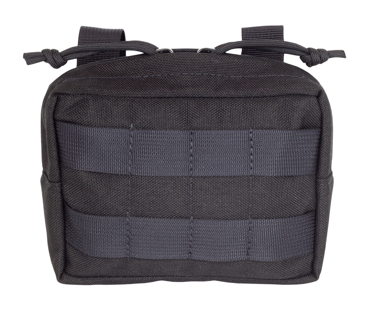 Elite Survival Systems General Utility Admin MOLLE Pouch - Black - Small