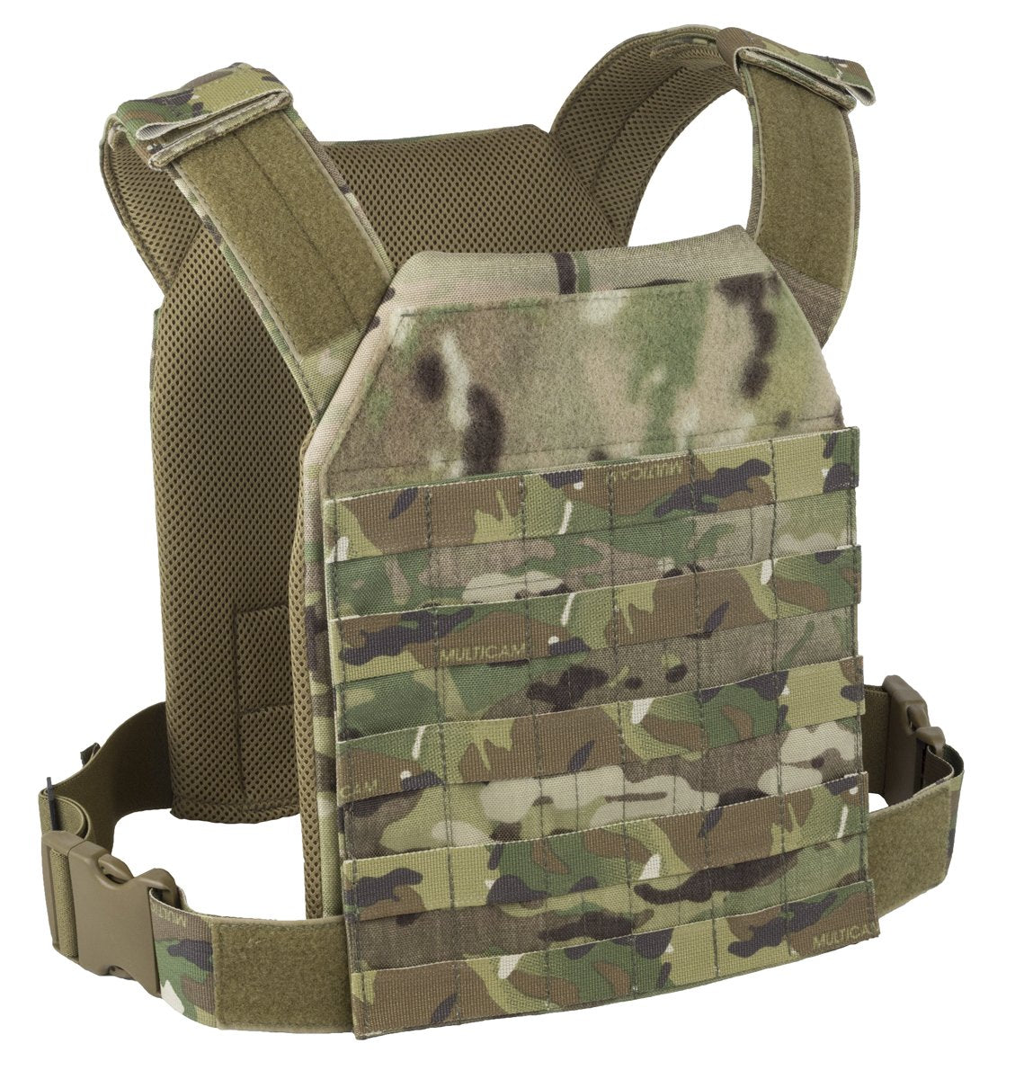 PC300-M Unisex Molle Adaptable Lightweight Plate Carrier, Multicam - One Size