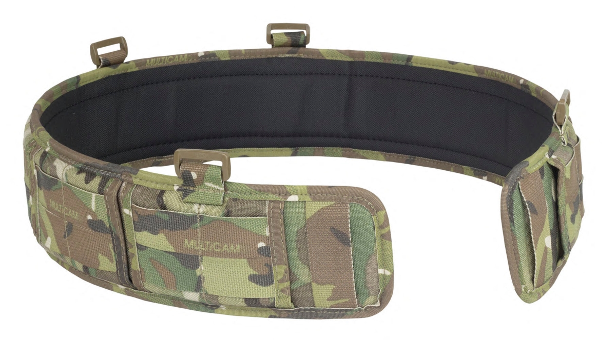 3037-M-M Unisex Sidewinder-Slim Battle Belt, Multicam - Medium