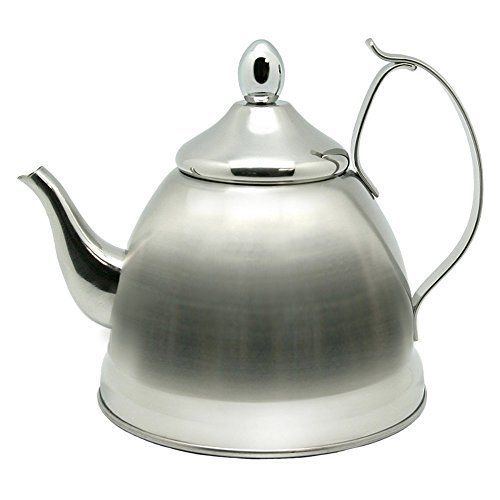 Picture of Creative Home 72231 1.0 qt Nobili Tea Infuser & Tea Kettle Stainless Steel