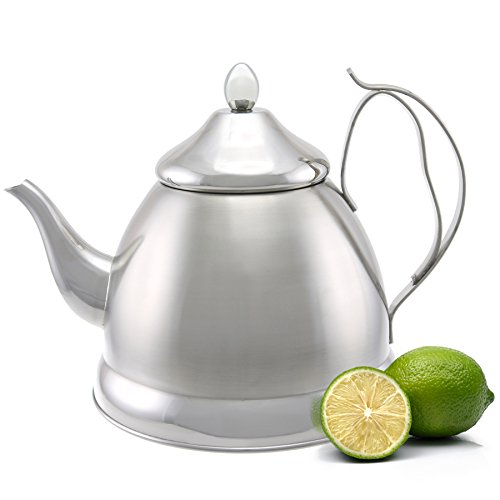 Picture of Creative Home 72235 2.0 qt Nobili-Tea Infuser & Tea Kettle Stainless Steel&#44; Silver