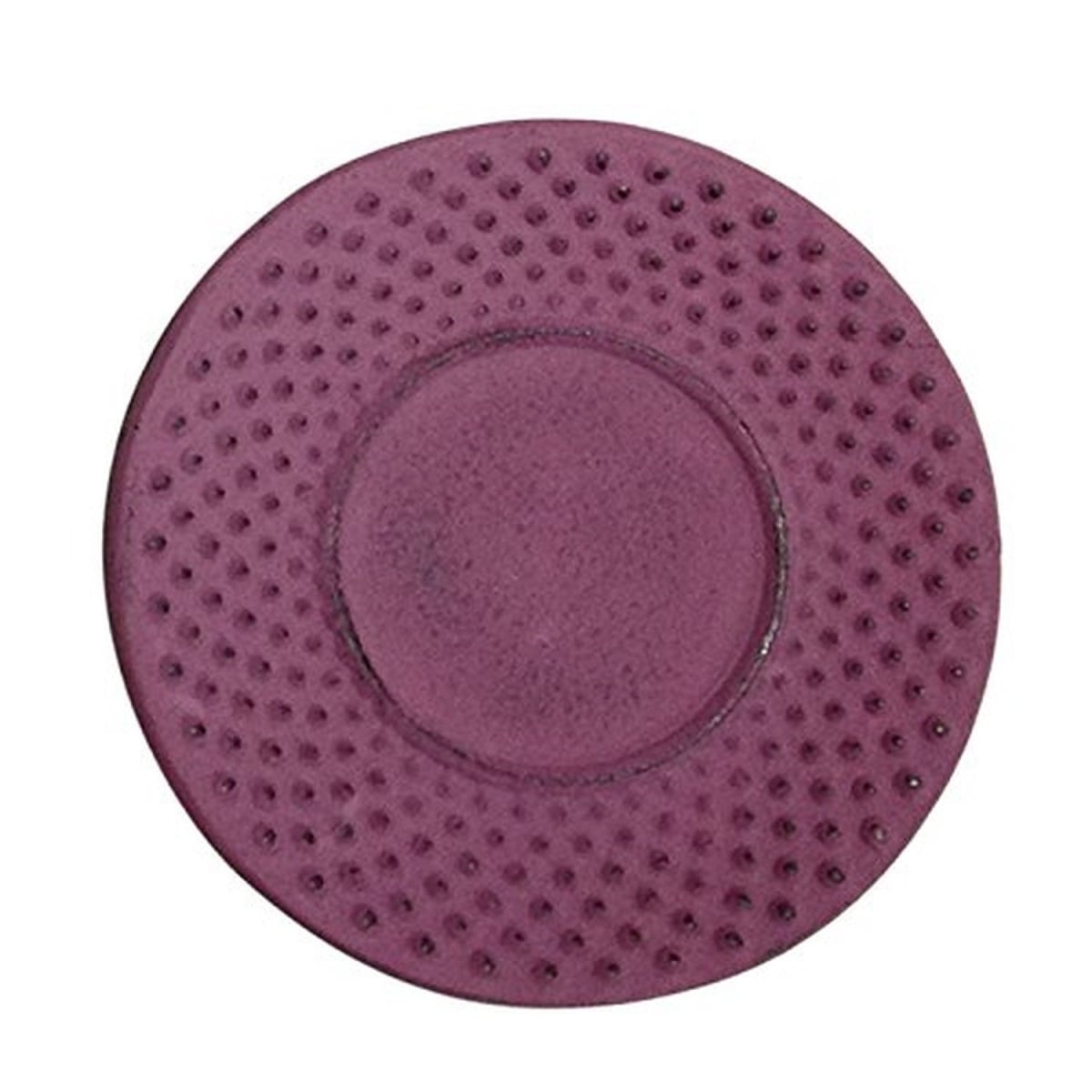 Picture of Creative Home 73492 3.75 in. Cast Iron Round Trivet - Purple