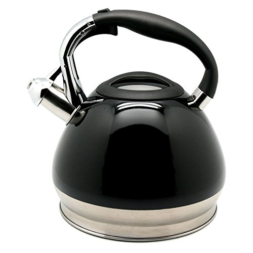 Picture of Creative Home 77057 3.5 qt Triumph Whistling Black Tea Kettle