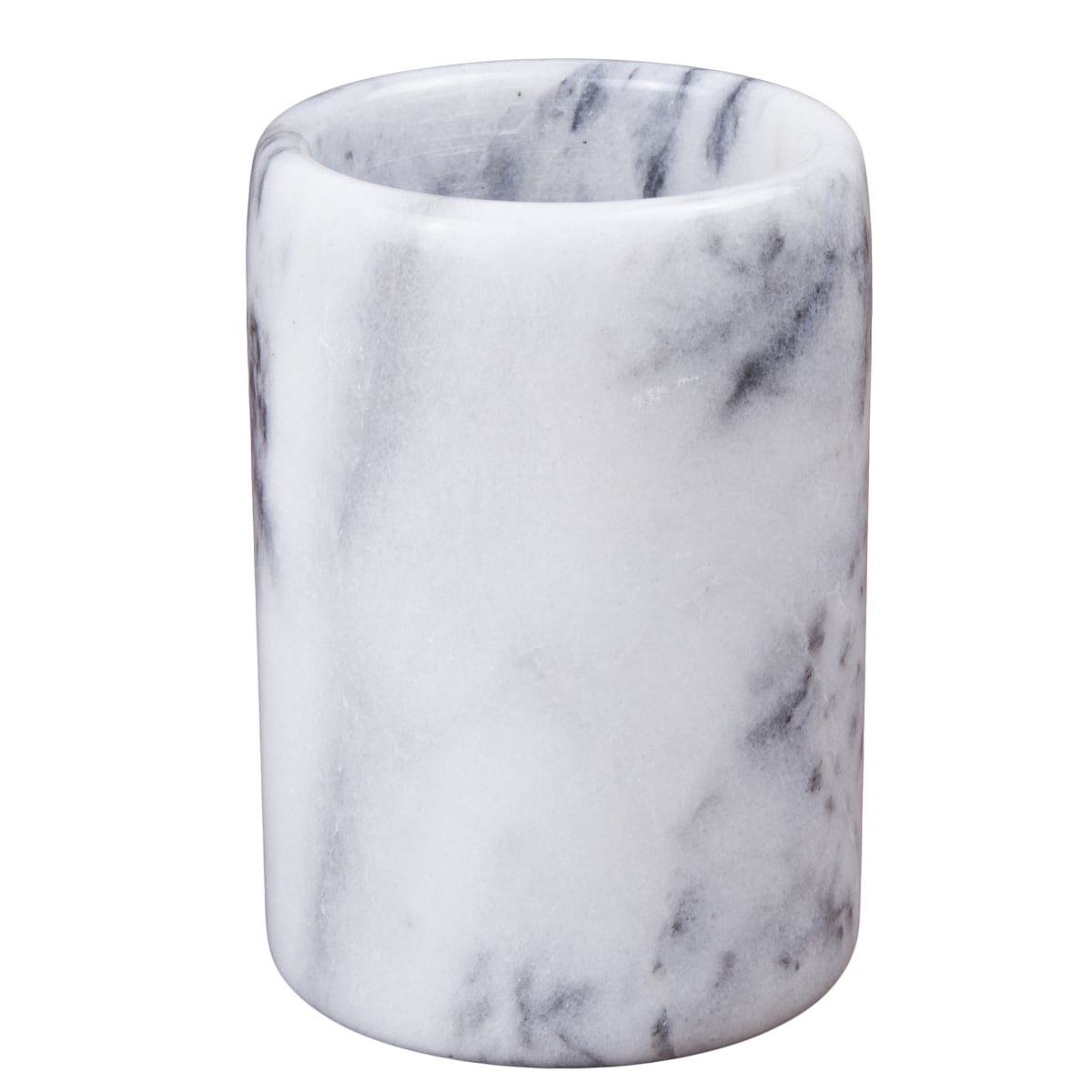 4.5 in. SPA Marble Tumbler, White