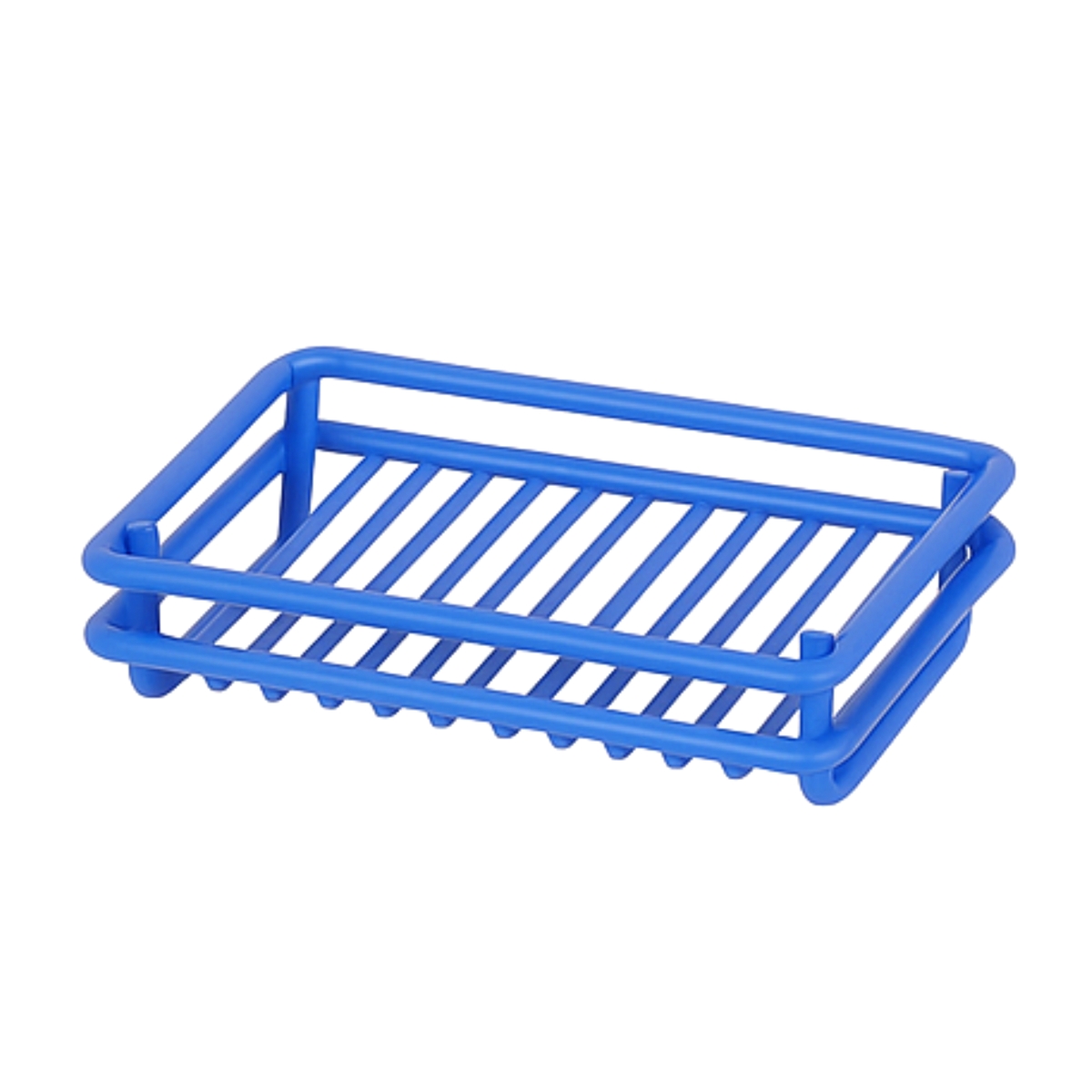 66177  Blue Wire Soap Dish