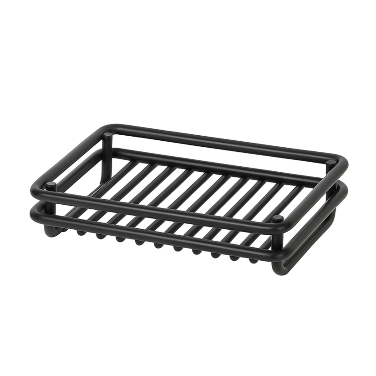 66175  Black Wire Soap Dish
