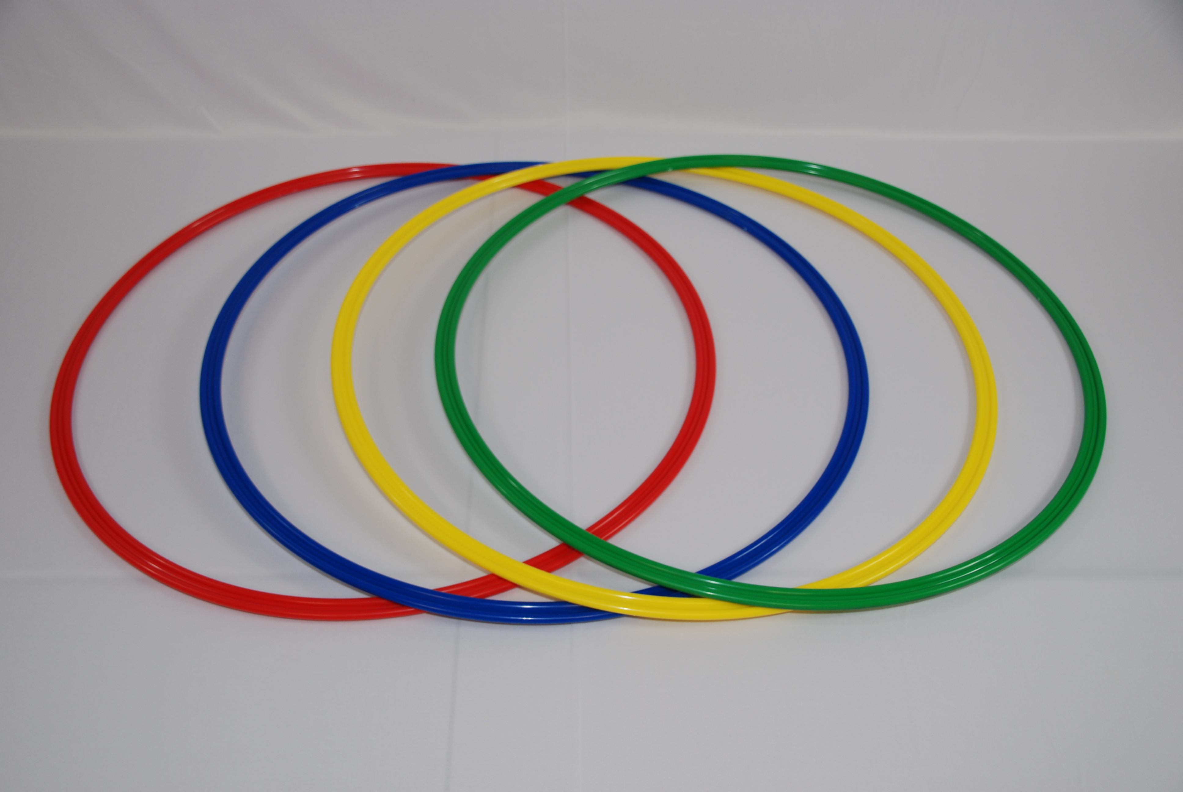 26 in. Large Flat Hoop, Set of 4