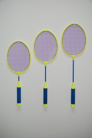 23 in. Length Stringless Badminton Racket