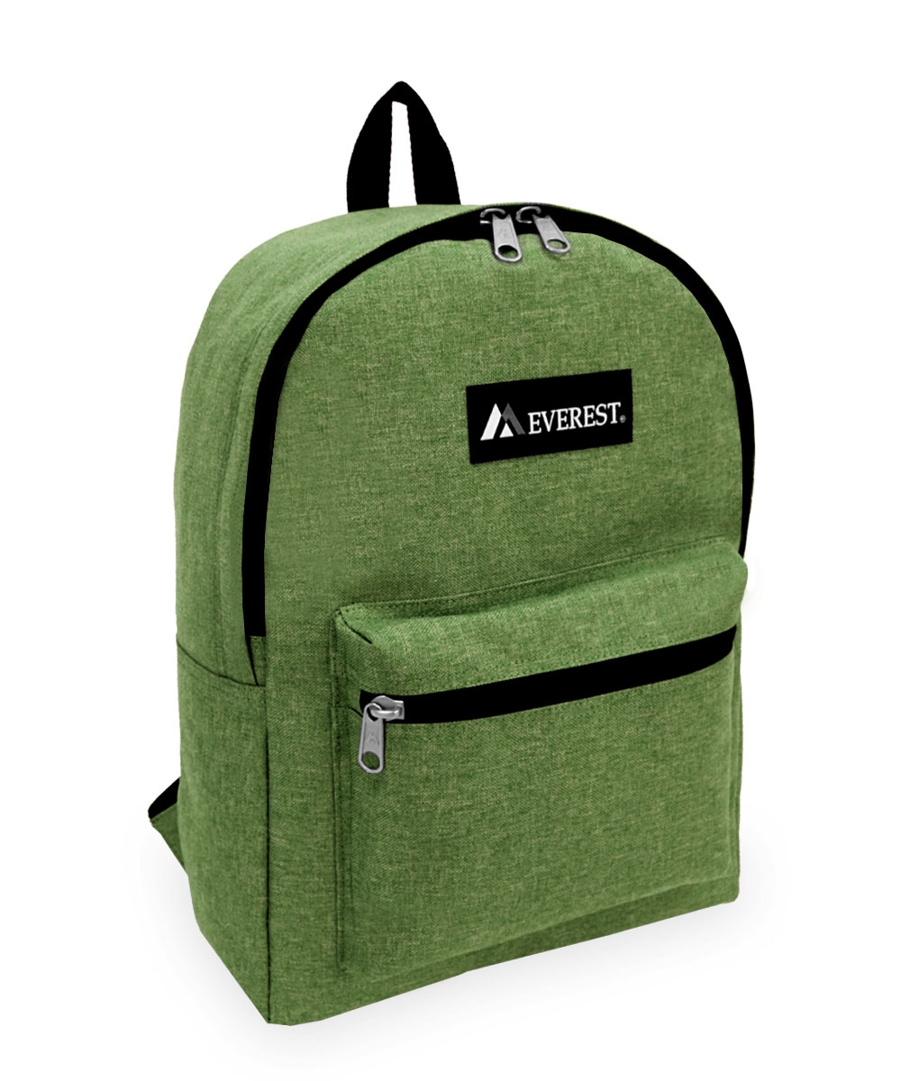 1045DM-OLI Basic Denim Backpack