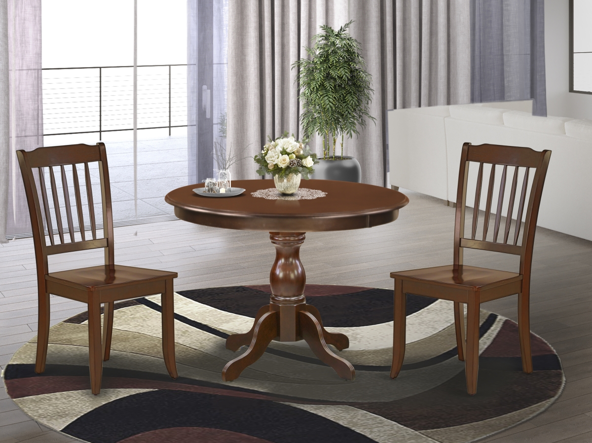 3 Piece Hartland Kitchen Furniture Set - Mahogany