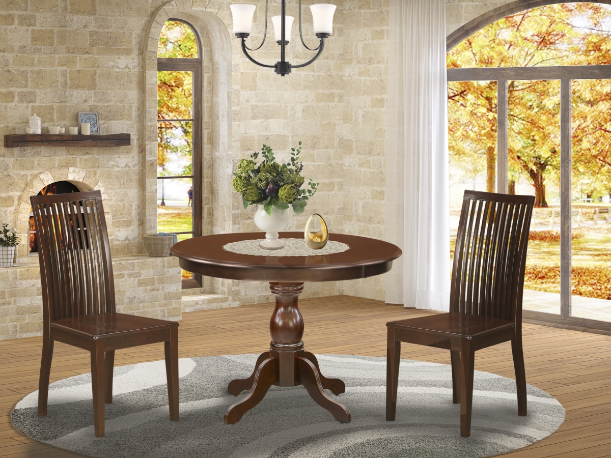 3 Piece Hartland Dining Set - Mahogany
