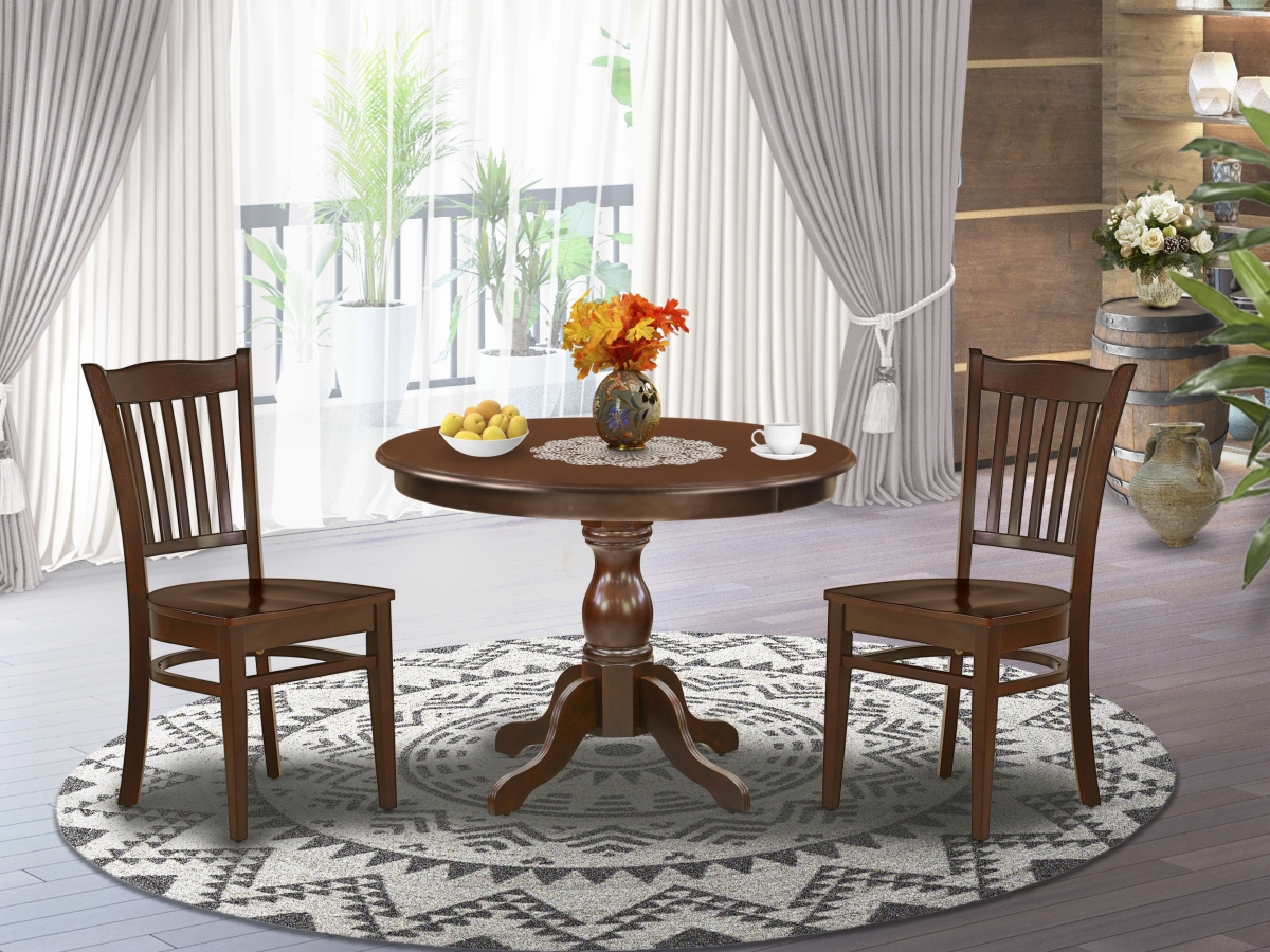 3 Piece Hartland Dining Room Set - Mahogany