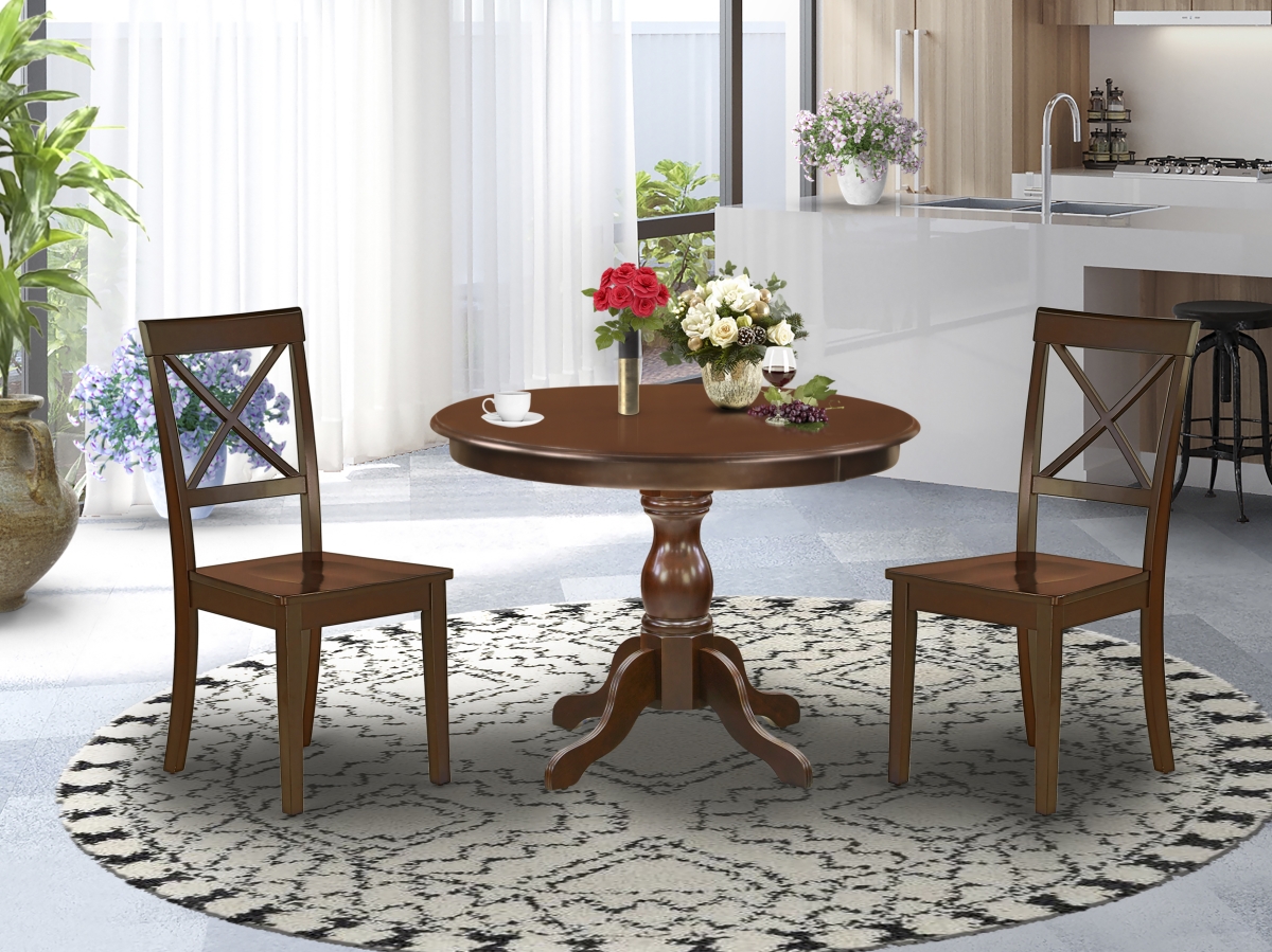 3 Piece Hartland Dining Room Set - Mahogany