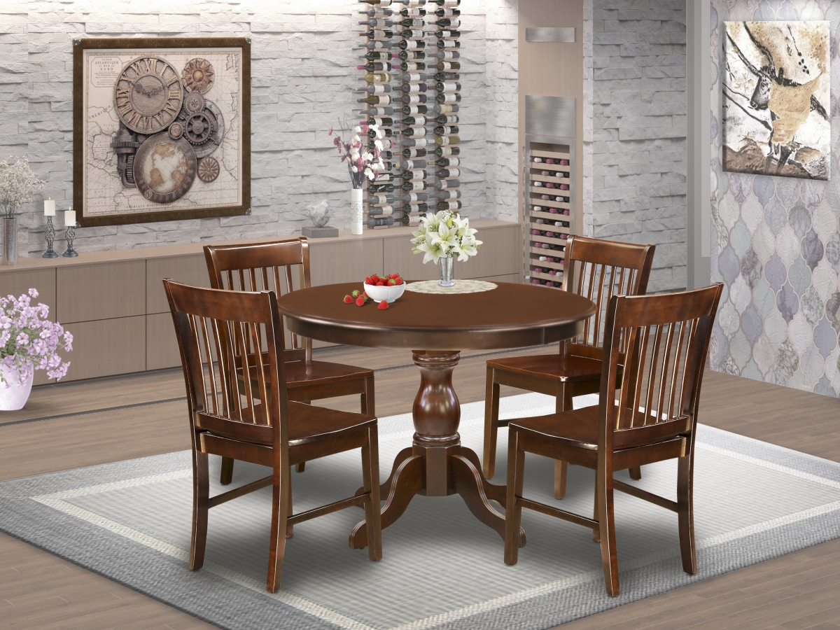 5 Piece Hartland Dining Set - Mahogany
