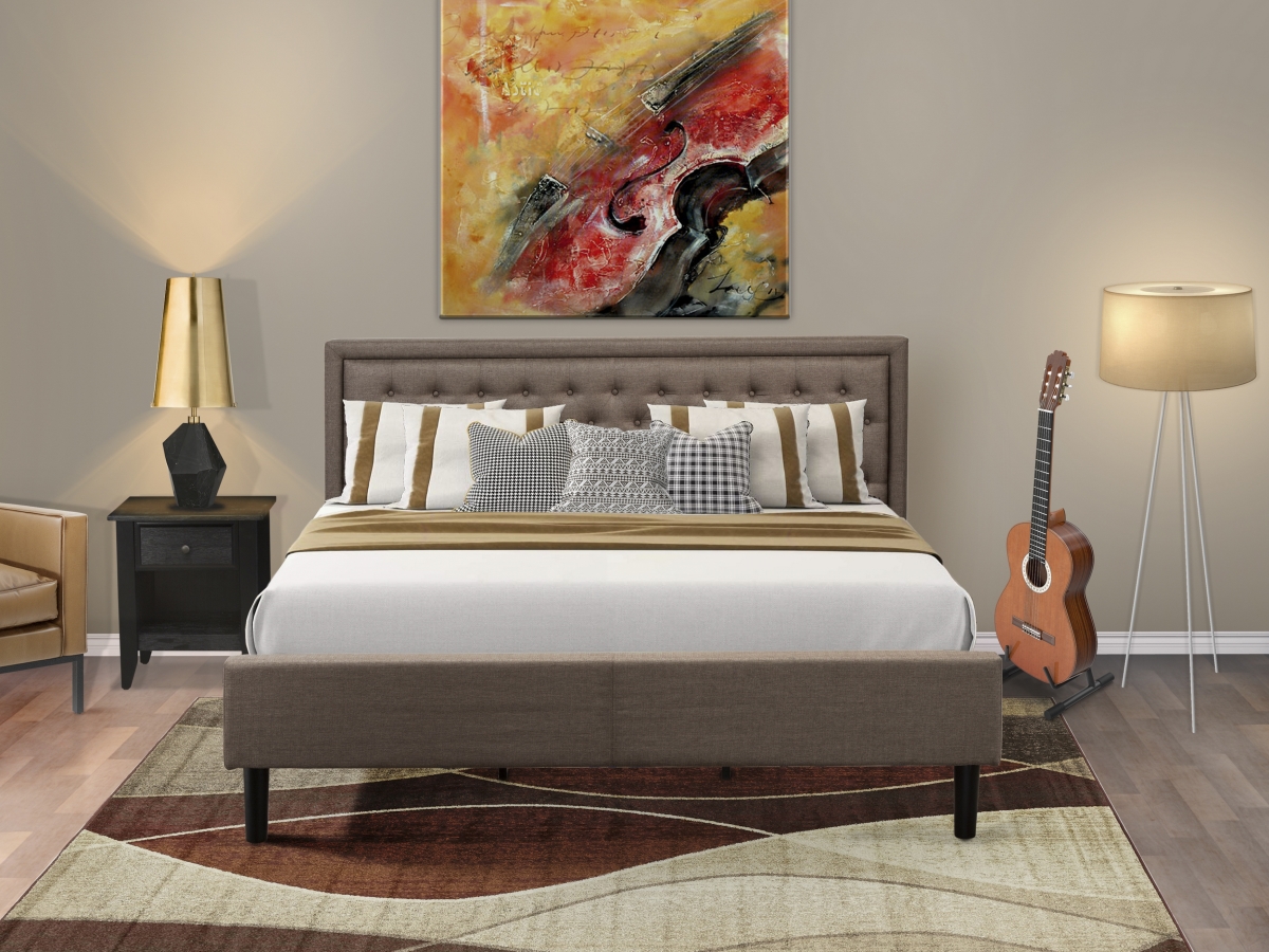2 Piece Kendall King Size Bedroom Set - Black