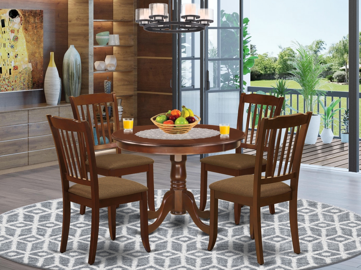 5 Piece Hartland Dining Set - Mahogany