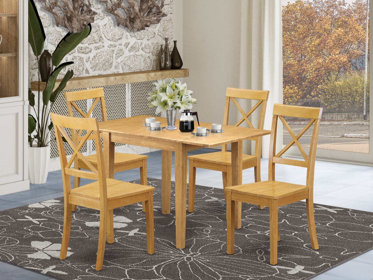 5 Piece Norden Kitchen Table Set - Oak