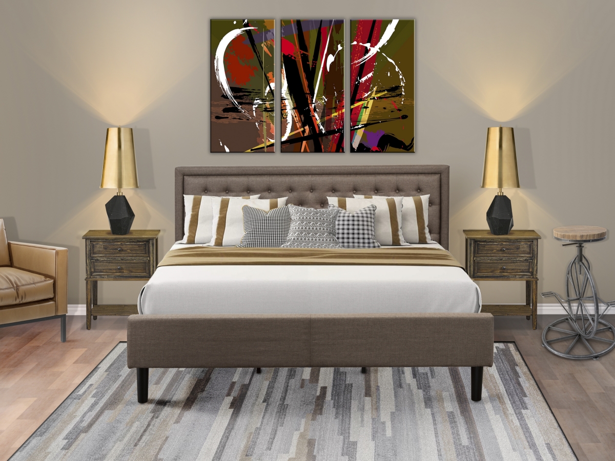 3 Piece Kendall Bedroom Set - Black
