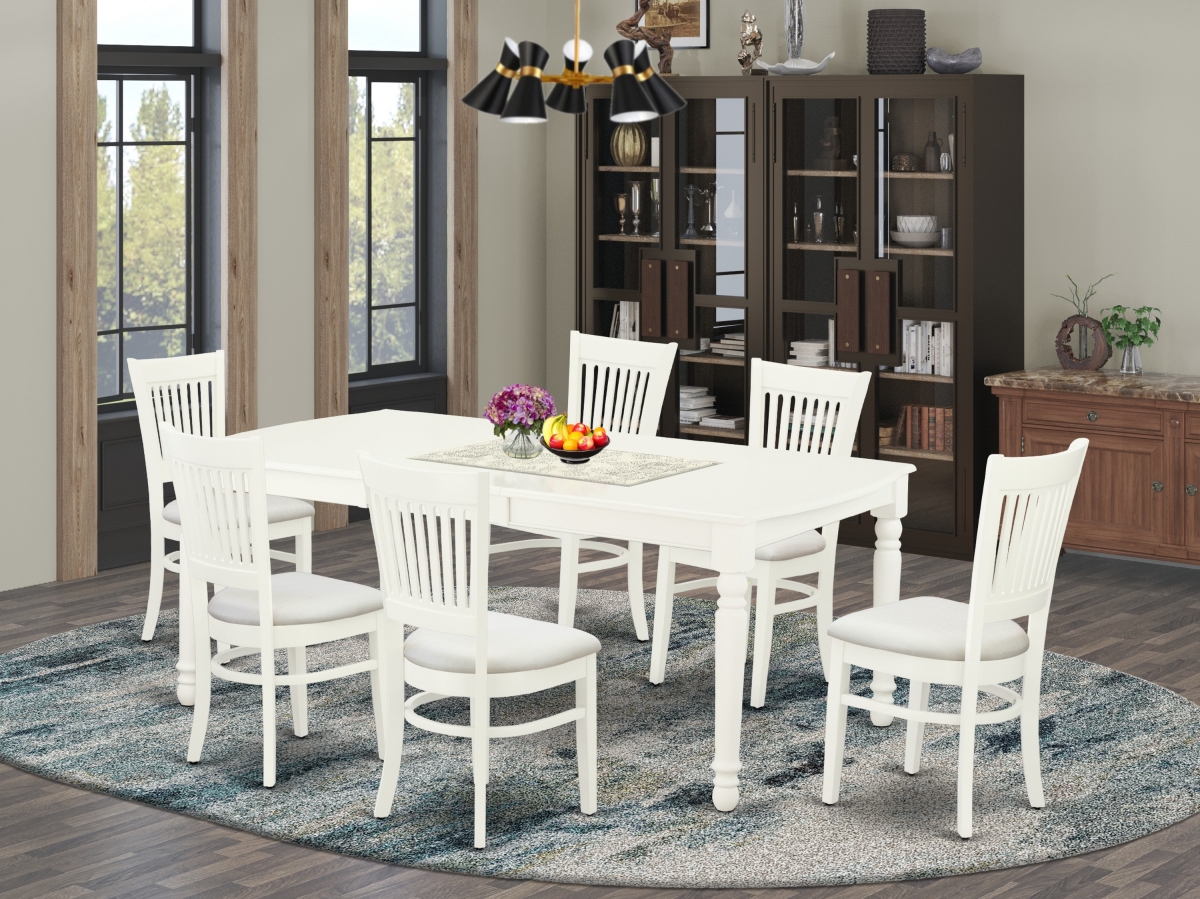 East West Furniture DOVA7-LWH-C