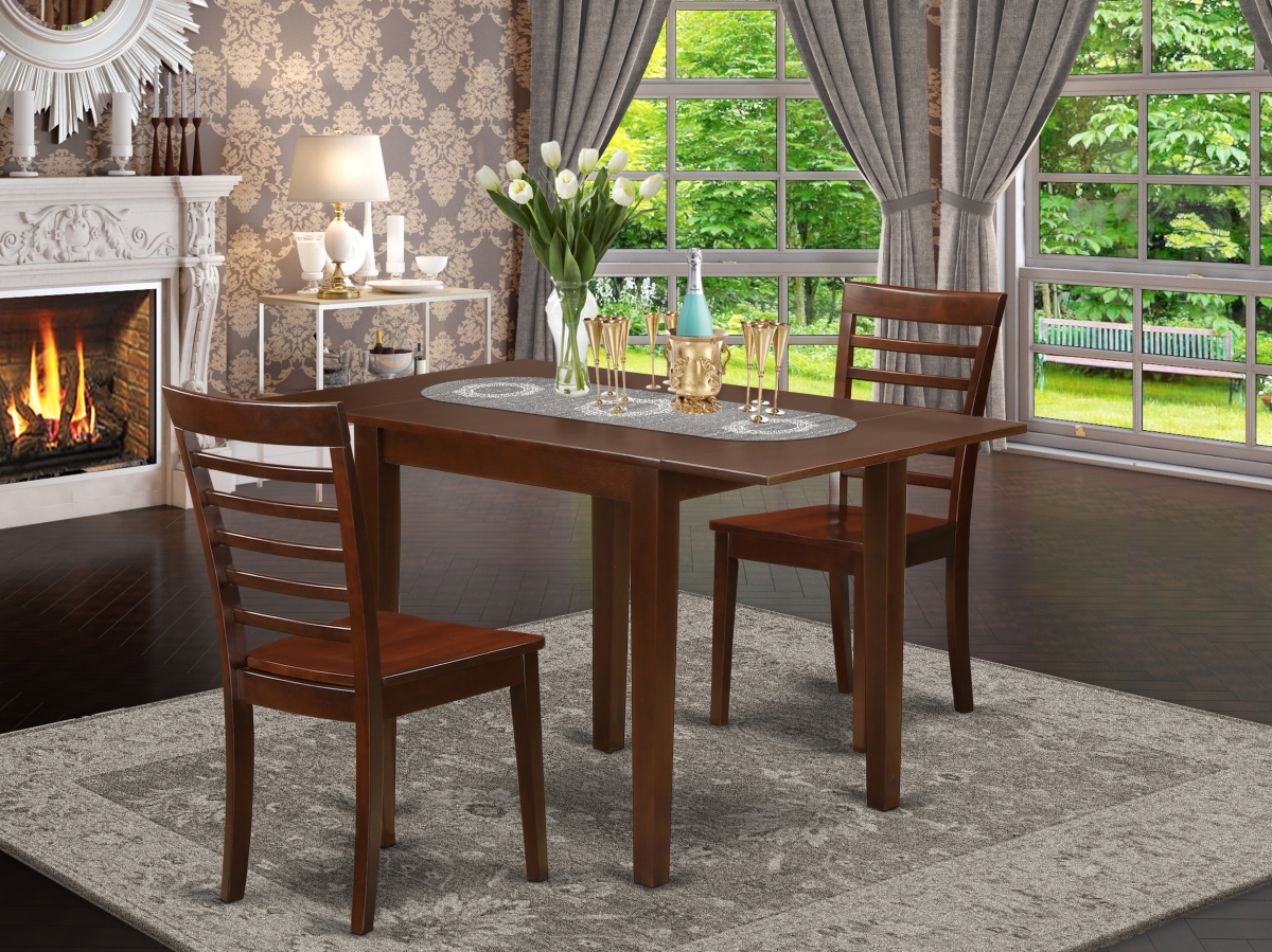 3 Piece Norden Dining Set - Mahogany