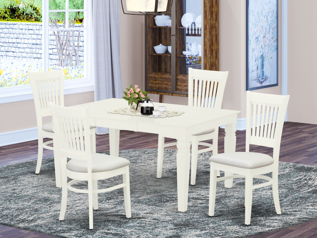 5 Piece Weston Kitchen Furniture Set - Linen White
