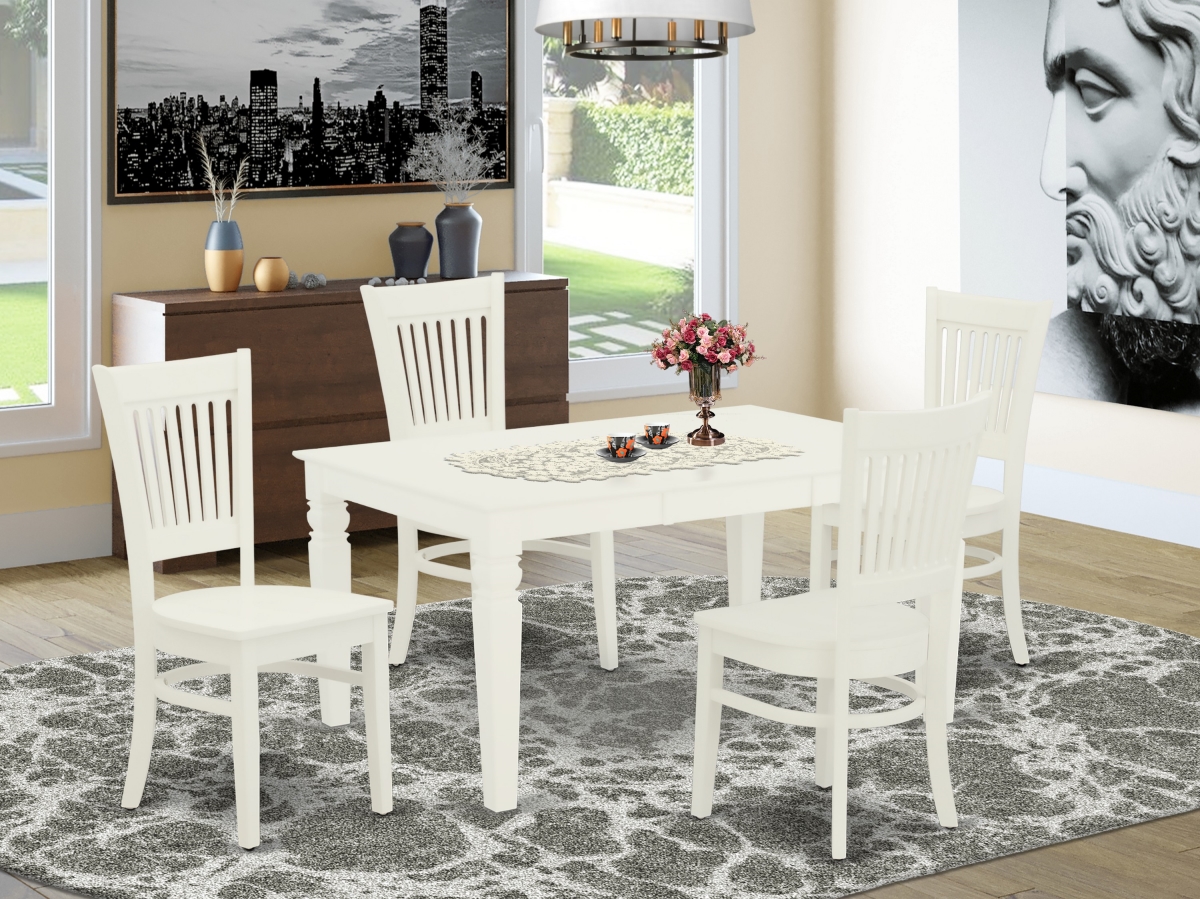 5 Piece Weston Kitchen Furniture Set - Linen White