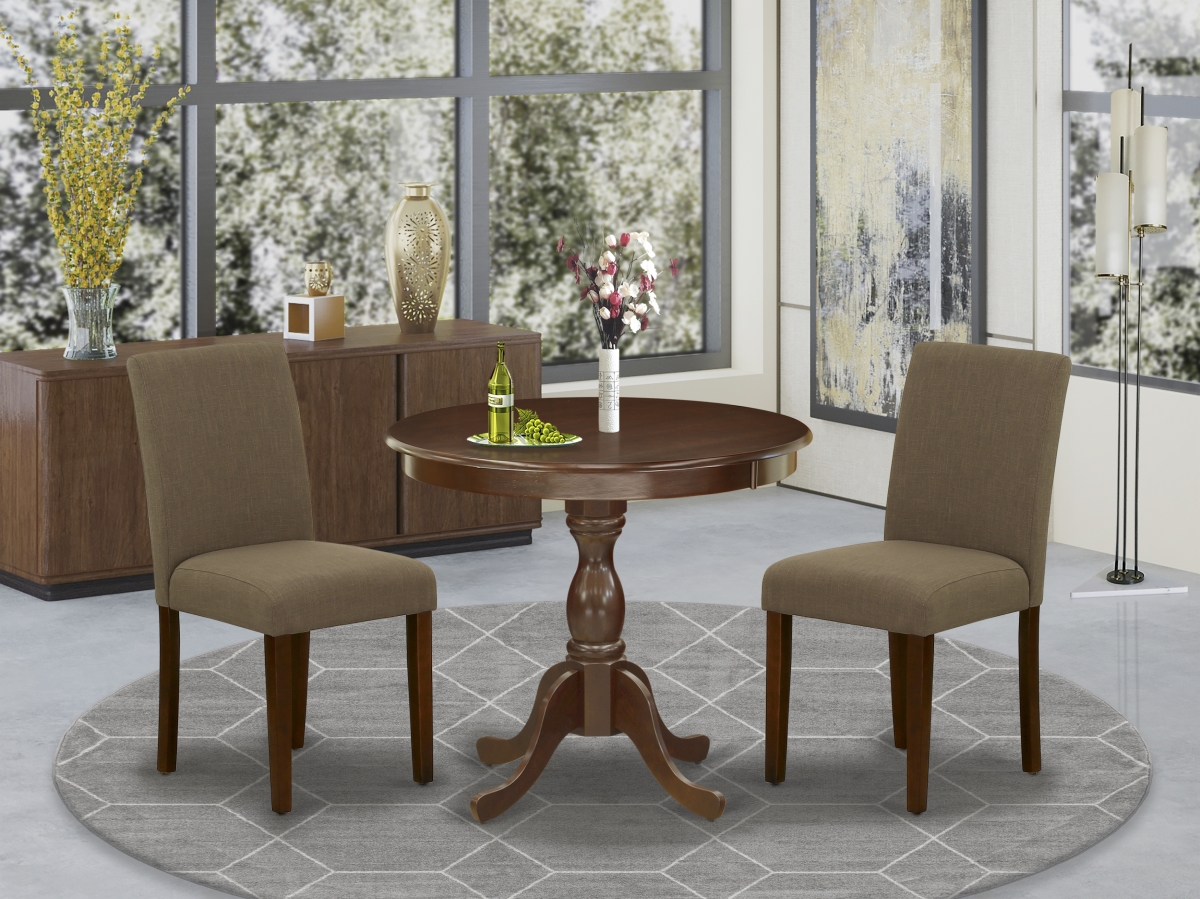 3 Piece Antique Dining Room Set - Mahogany