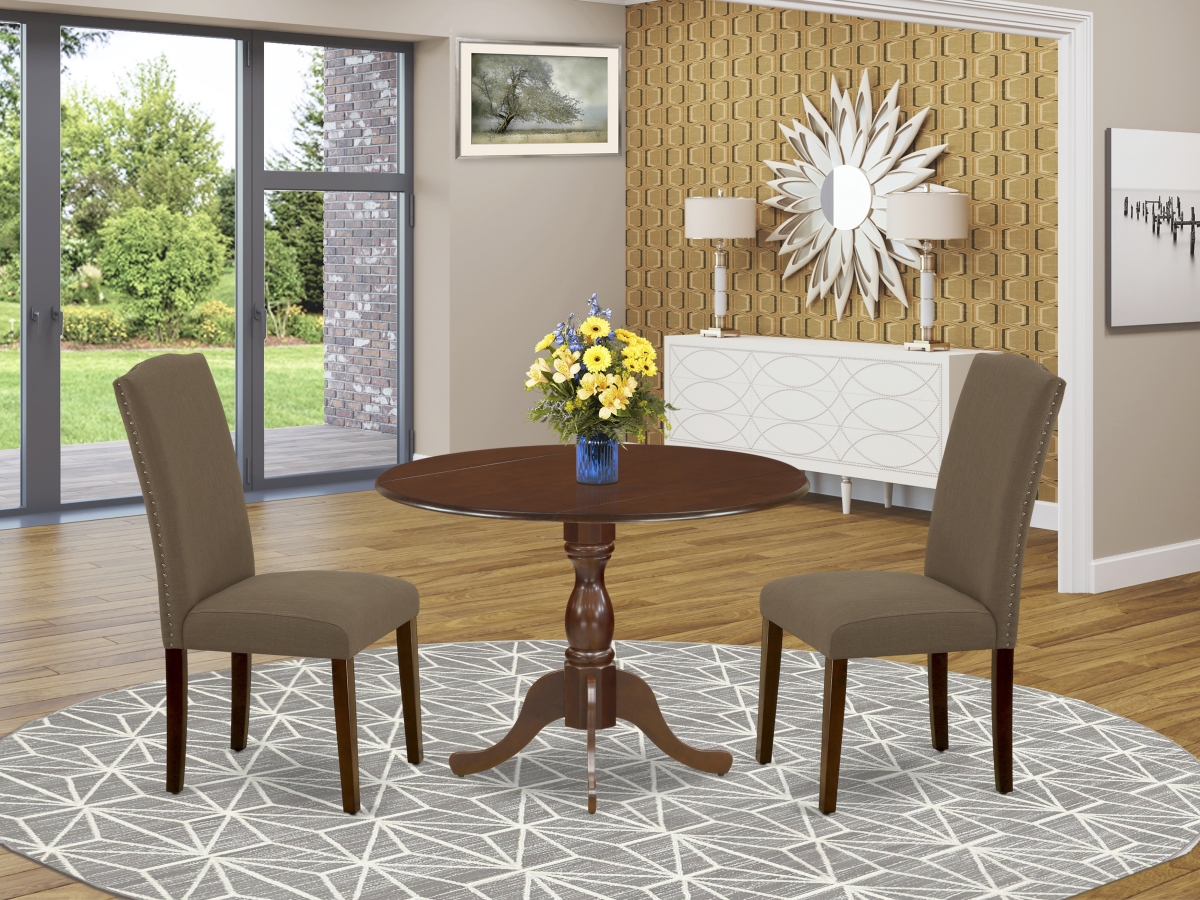 3 Piece Dublin Dining Room Set - Mahogany