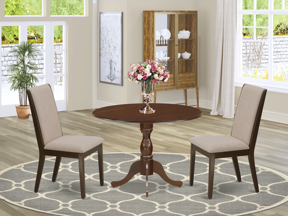 3 Piece Dublin Dining Set - Mahogany