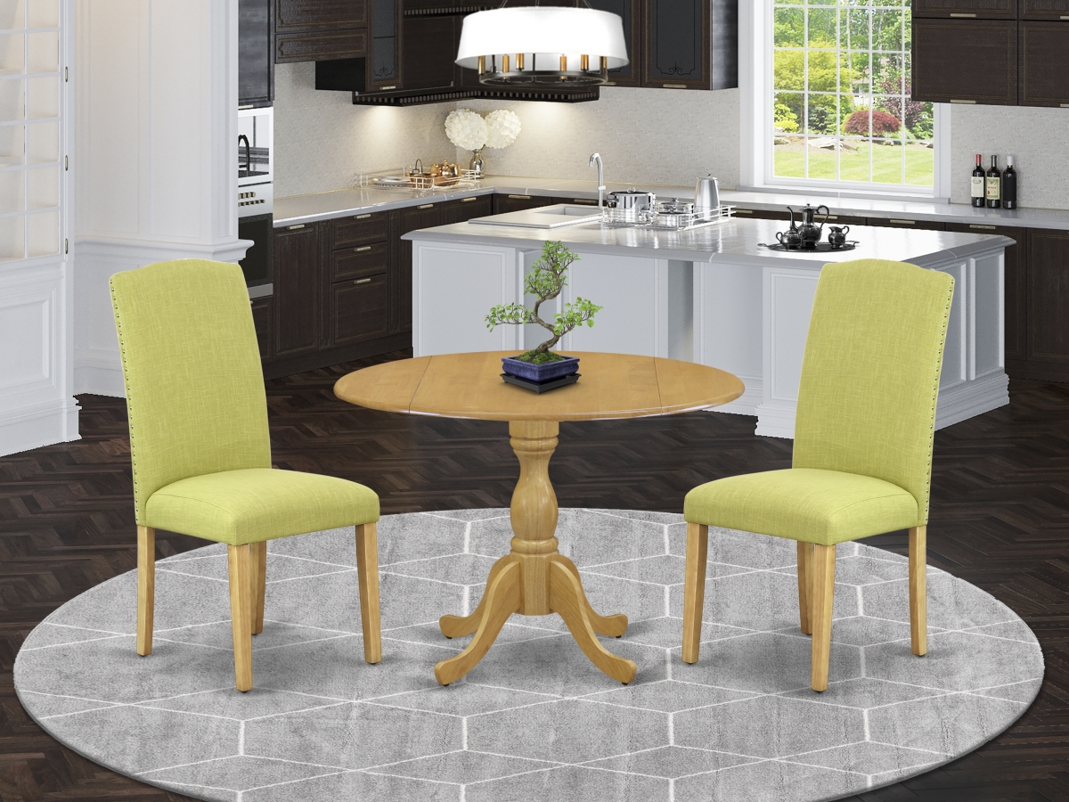 3 Piece Dublin Dining Room Set - Oak