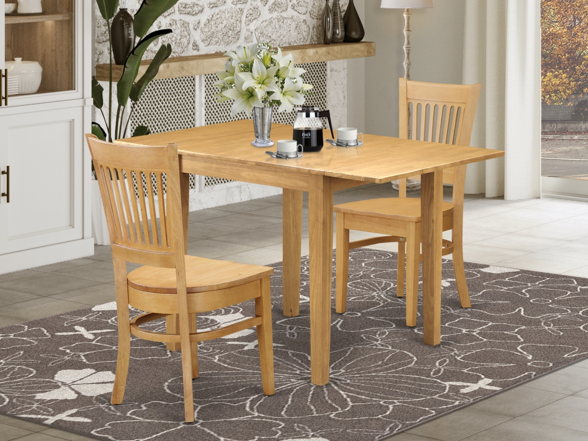 3 Piece Norden Dinette Set - Oak
