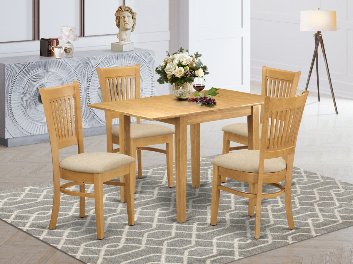 5 Piece Norden Dinette Set - Oak