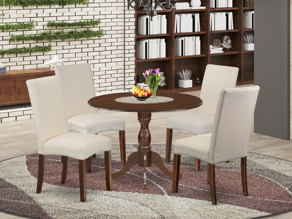 5 Piece Dublin Dining Set - Mahogany
