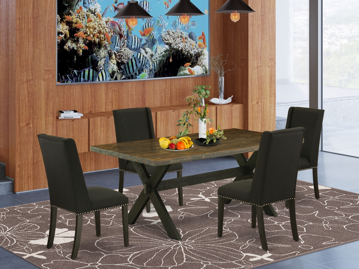 X677FL624-5 Dining Room Set, Multi-Color - 5 Piece