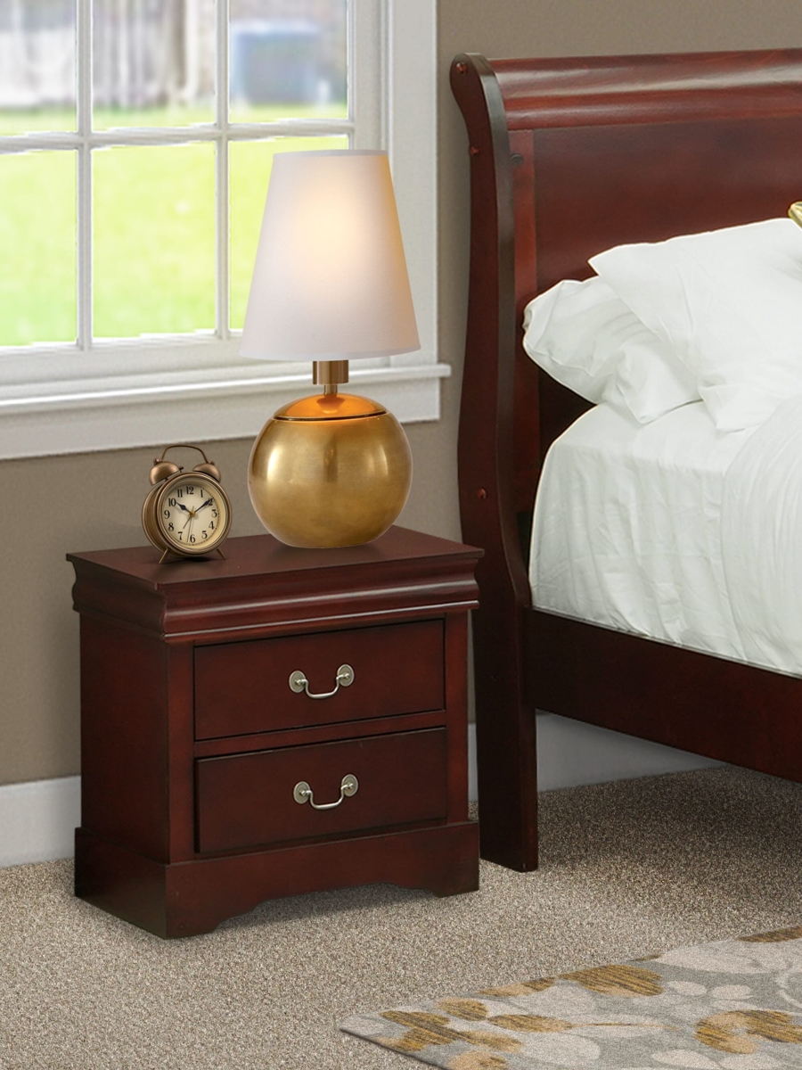 LPN-03 Louis Philippe Night Stand, Walnut