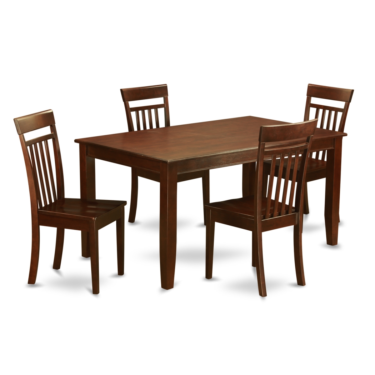 Dining Table 6 & 6 Chair, Mahogany
