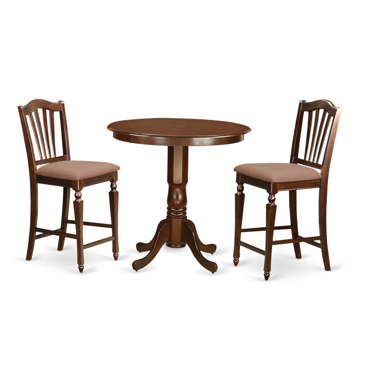 Dining Counter Height Kitchen Table & 2 Stool, Jackson