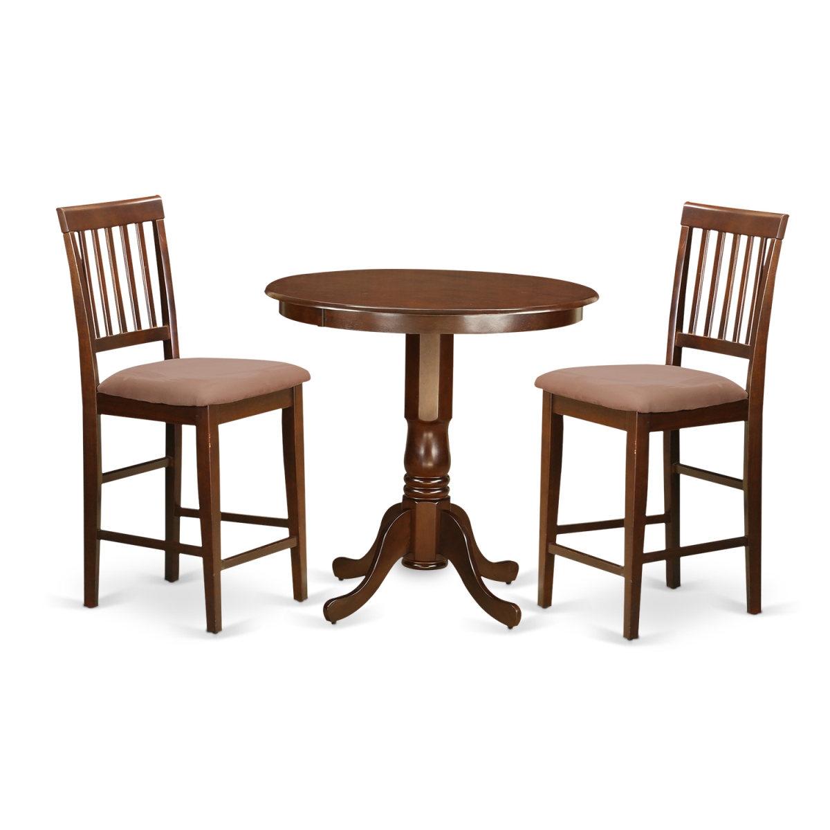 Dining Counter Height Room Table & 2 Chairs, Jackson