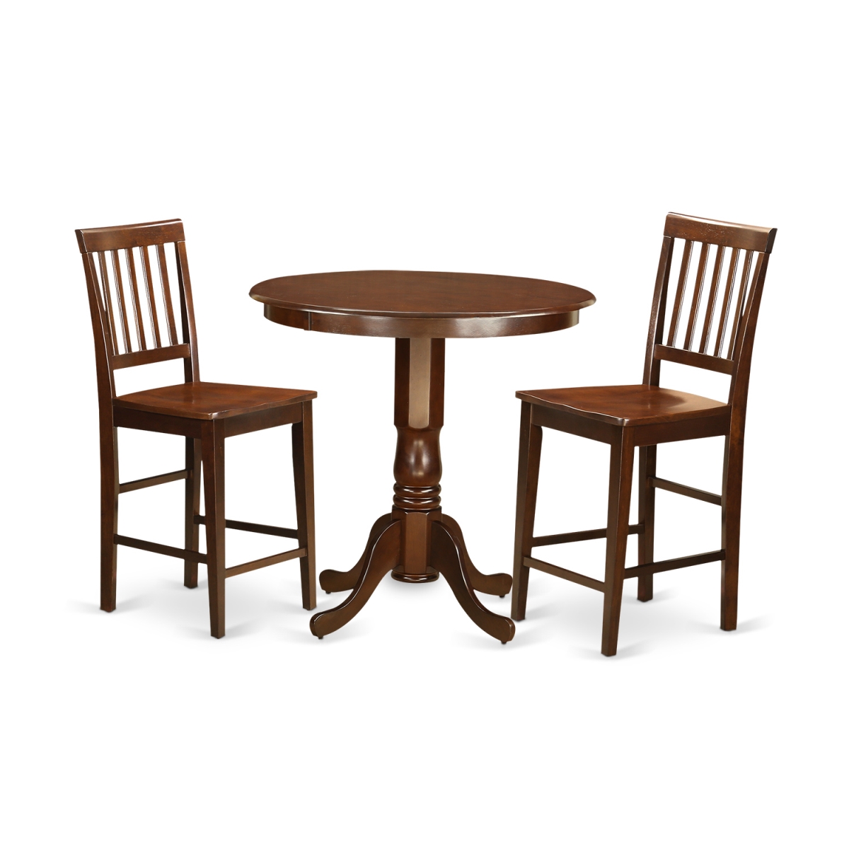 Dining Counter Height Top Table & 2 Chairs, Jackson