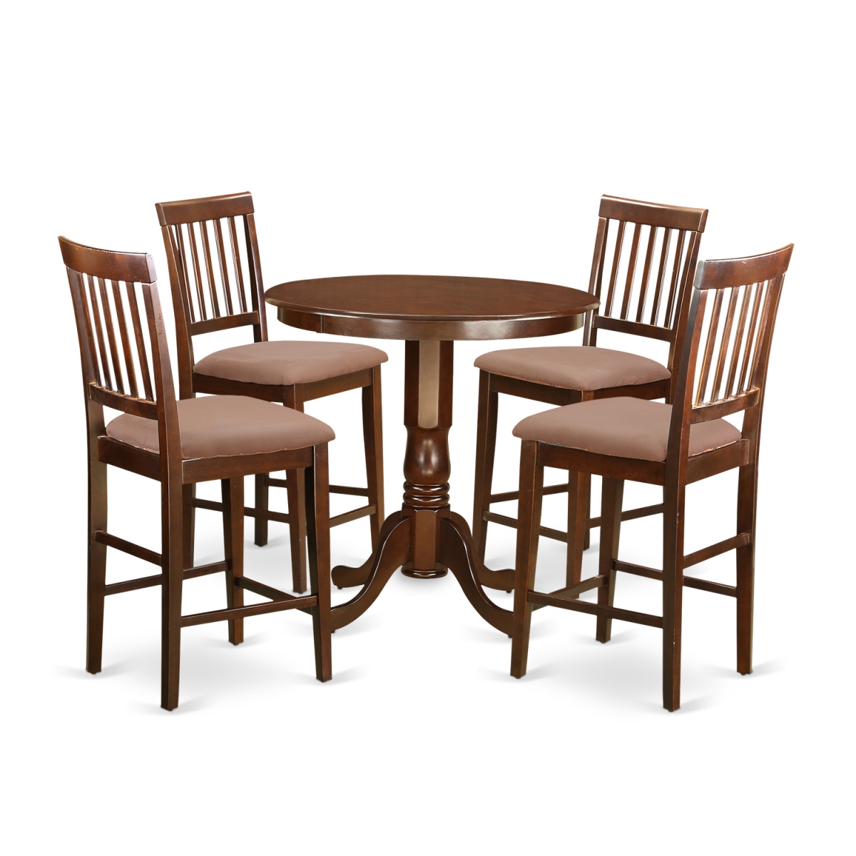 Counter Height Table & 4 Dining Chairs, Jackson